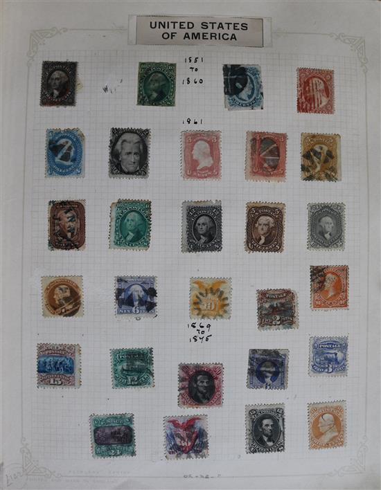 3 albums world, British, commonwealth stamps